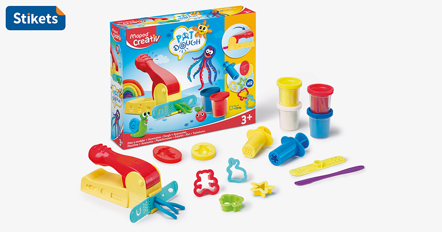KEYROAD Pâte à Modeler Pastel - 6 Pièces De 30 G - Pour Enfants