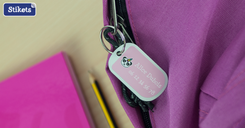 étiquettes à bagages Stikets