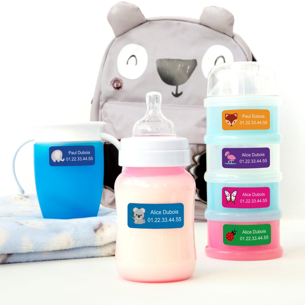 Etiquettes vêtements idéales pour la crèche et l&rsquo;école