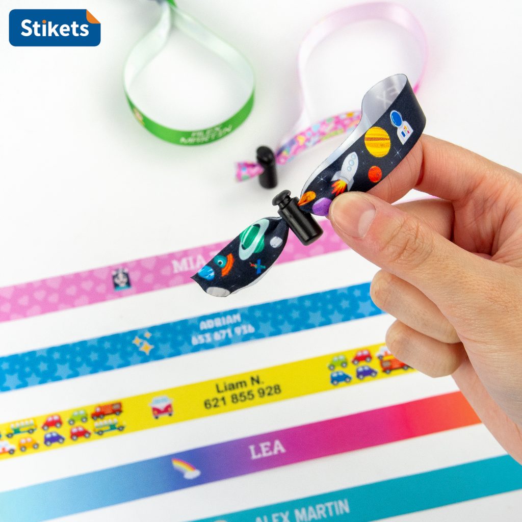 Bracalet identification Stikets